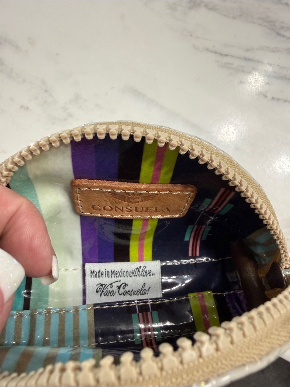 Consuela Tiny Makeup Bag Coin Purse - Picture 9 of 9